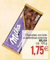 Milka - Chocolate Con Leite E Amêndoas Enteiras