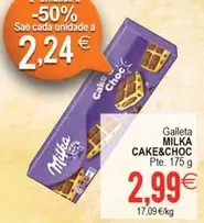 Milka - Galleta Cake&Choc