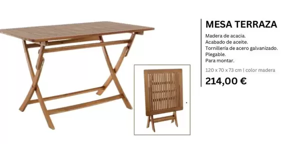 Mesa Terraza