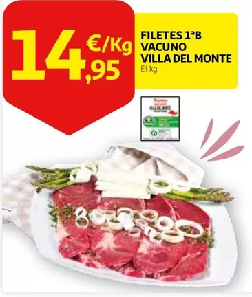 villa del monte - Filetes Vacuno