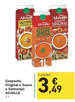 Alvalle - Gazpacho Original O Suave O Salmorejo