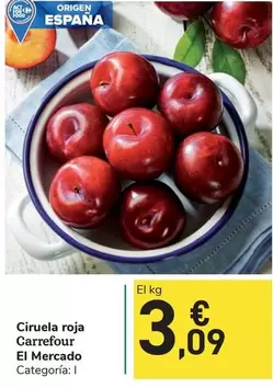 carrefour - Ciruela Roja El Mercado