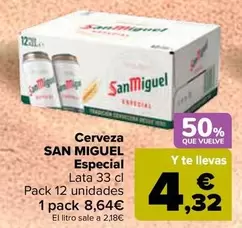 San Miguel - Cerveza Especial
