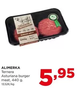 Alimerka - Ternera Asturiana Burger Meat
