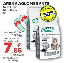 Nova Clean - Arena Aglomerante