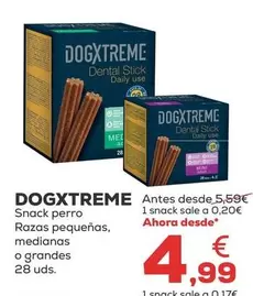 Dogxtreme - Snack Perro Razas Pequenas/ Medianas O Grandes