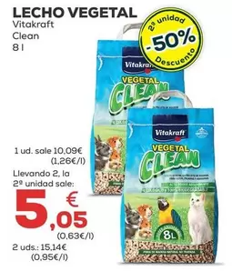 Vitakraft - Lecho Vegetal