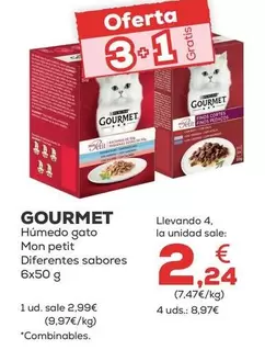 Gourmet - Humedo Gato Mon Petit