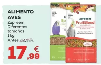 ZuPreem - Alimento Aves