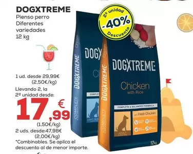 Dogxtreme - Pienso Perro Diferentes Variedades