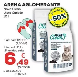 Nova Clean - Arena Aglomerante