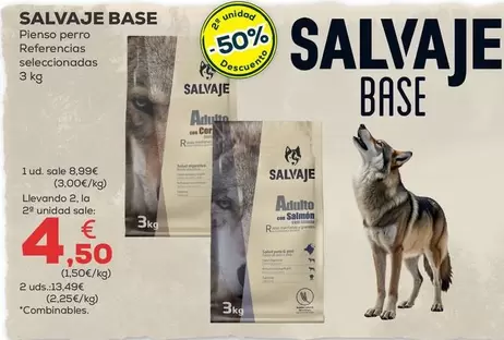 Salvaje - Pienso Perro