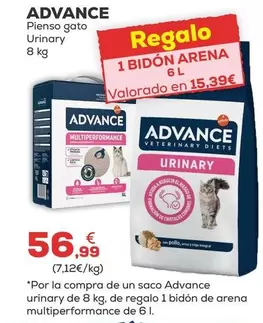 Affinity - Advance Pienso Gato Urinary
