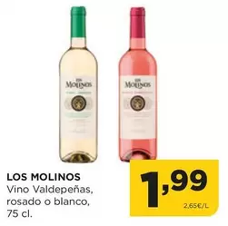 Los Molinos - Vino Valdepenas, Rosado O Blanco