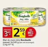 Bonduelle - Blat De Moro Dolç