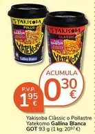 Gallina Blanca - Yakisoba Clàssic O Pollastre Yatekomo Got
