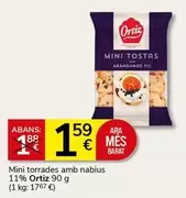 Ortiz - Mini Torrades Amb Nabius 11%