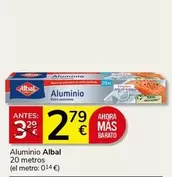 Albal - Aluminio 20 Metros
