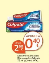 Colgate - Dentífrico Sensation Blanqueador