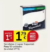 Foxy - Servilletas 2 Capas Trapuntati 