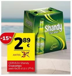 Cruzcampo - Cerveza Shandy