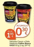 Gallina Blanca - Yakisoba Classic O Pollo Yatekomo Vaso
