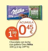 Milka - Chocolate Con Leche Con Galleta Oreo