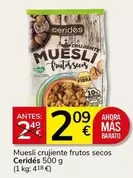 Cerdes - Muesli Crujiente Frutos Secos