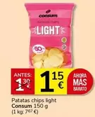 Consum - Patatas Chips Light