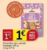 Consum - Panecillos Ajo Y Perejil