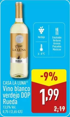 rueda - Vino Blanco Verdejo DOP Rueda
