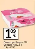 Consum - Queso Tipo Burgos 0%