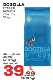 Dogzilla - Pienso Perro Diferentes