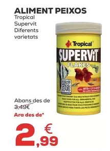 Tropical - Alimento Peces