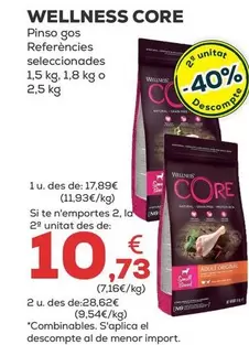 Wellness - Pienso Perro