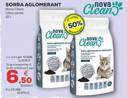 Nova Clean - Arena Aglomerante