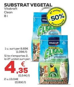 Vitakraft - Lecho Vegetal