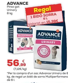 Affinity - Advance Pienso Gato Urinary