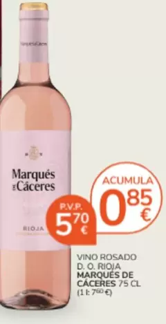 Marqués de Cáceres - Vino Rosado D.o. Rioja