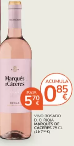 Marqués de Cáceres - Vino Rosado D.o. Rioja