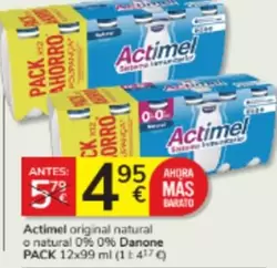 Danone - Actimel Original Natural O Natural 0% 0%