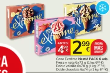 Nestlé - Cono Extreme Pack 6 Uds.