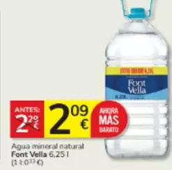 Font Vella - Agua Mineral Natural