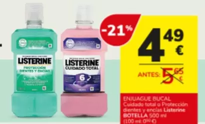 Listerine - Envague Bucal