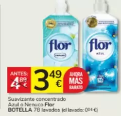 Flor - Suavizante Concentrado Azul O Nenuco