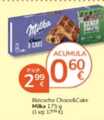 Milka - Bizcocho Choco&Cake