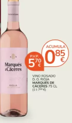 Marqués de Cáceres - Vino Rosado D.o. Rioja