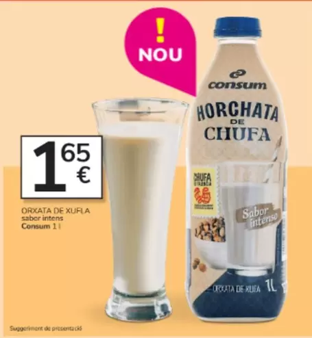 Consum - Orxata De Xufla Saborientes