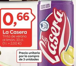 La Casera - Tinto De Verano Al Limón