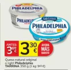 Philadelphia - Queso Natural Original O Light